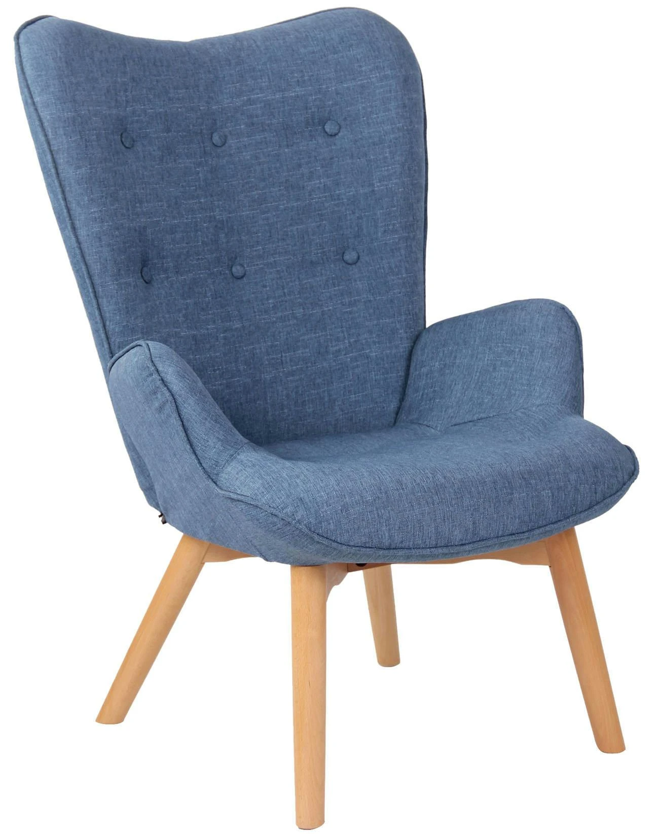 Lounger Durham Stoff Blau 1 Lounger Durham Stoff Blau