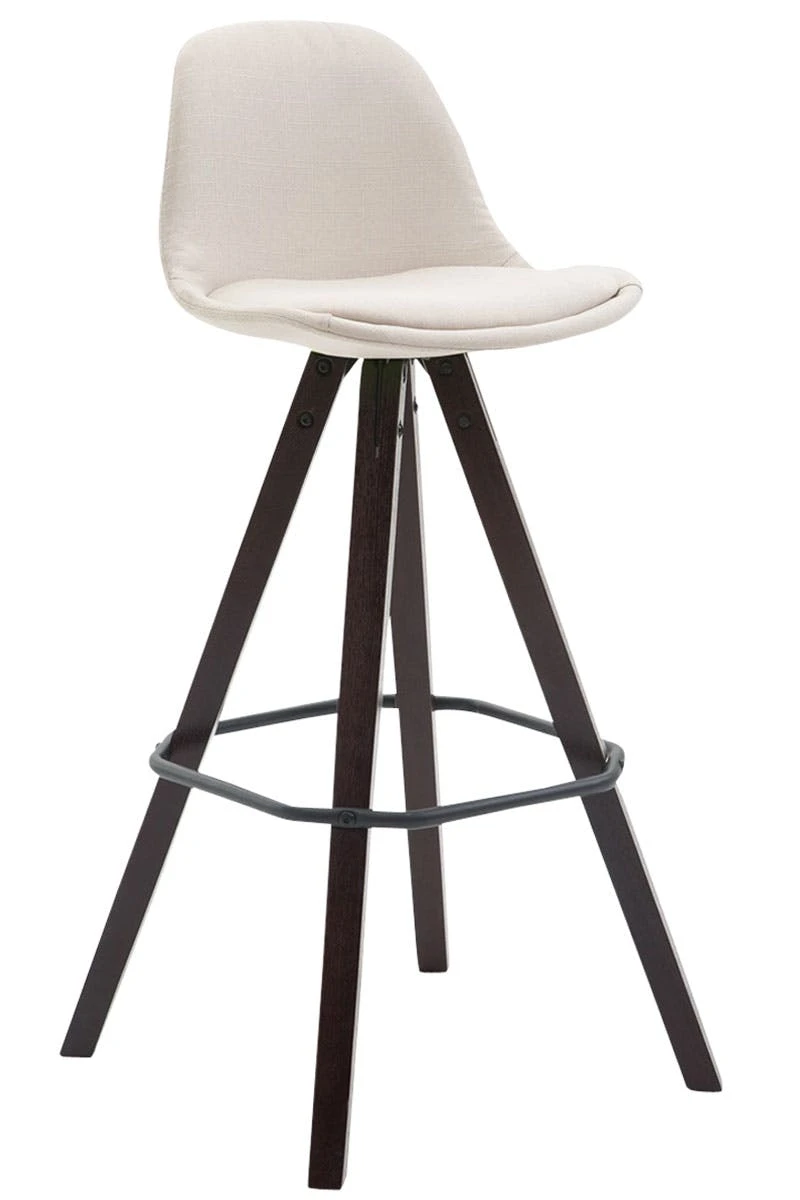 Barhocker Venta Stoff Cappuccino Grau 7 Barhocker Venta Stoff Cappuccino Grau – Bild 7