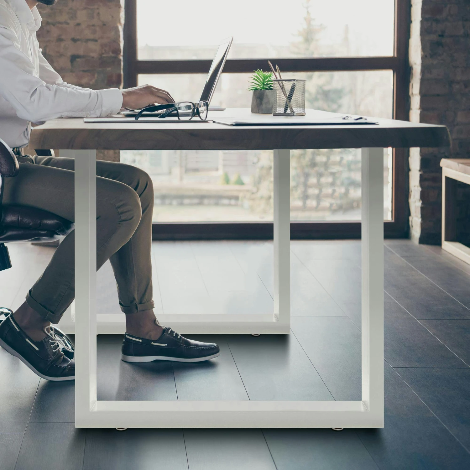 2x Tischbeine Velden 80 Cm Weiß 6 2x Tischbeine Velden 80 Cm Weiß – Bild 6