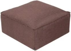 Hocker Nantes Stoff Braun