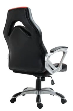 Bürostuhl Foxton Kunstleder Schwarz/rot -CLP dbcde17e b9d6 4065 92ee fad448c8a2b2