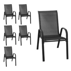 6er Set Sessel Sandnes Terrabraun Schwarz -CLP dd5c6f05 fe41 4a3c b808 68dcf2fe476a 1