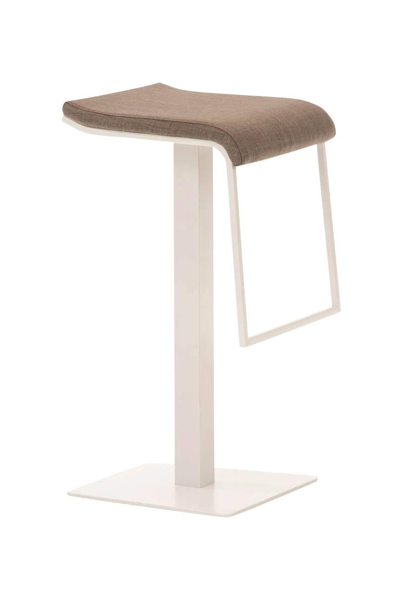 Barhocker Lameng Kunstleder W78 Weiß 5 Barhocker Lameng Kunstleder W78 Weiß – Bild 5