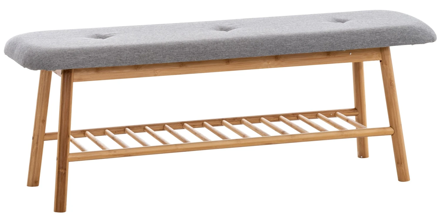 Sitzbank Marne Stoff Square 90 Cm Grau 5 Sitzbank Marne Stoff Square 90 Cm Grau – Bild 5