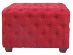 Sitzhocker Nimes Stoff Rot -CLP e00b12fe cf07 4b3b 824f 26c8e82f2d30