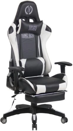 Bürostuhl Turbo XFM Kunstleder Schwarz/weiß