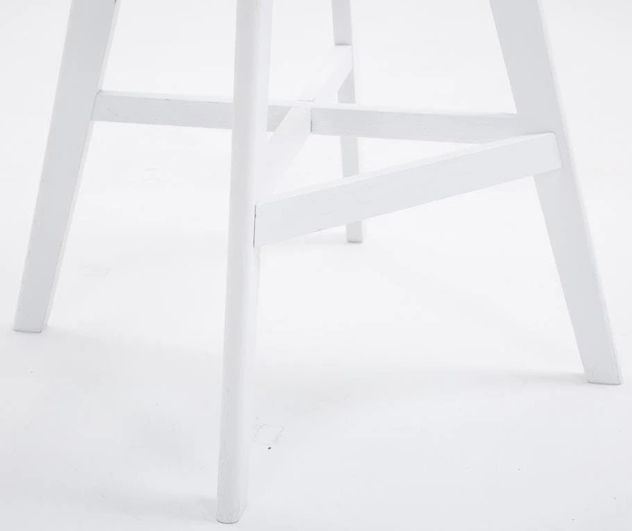 2er Set Barhocker Cannes Kunststoff Weiß Orange 6 2er Set Barhocker Cannes Kunststoff Weiß Orange – Bild 6