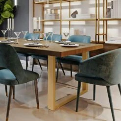 2x Tischbeine Velden 80 Cm Gold -CLP e5953a6c 7ad6 479a 8929 df9875e0d30e