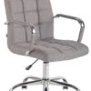 Bürostuhl Deli Stoff Grau