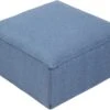 Hocker Nantes Stoff Blau