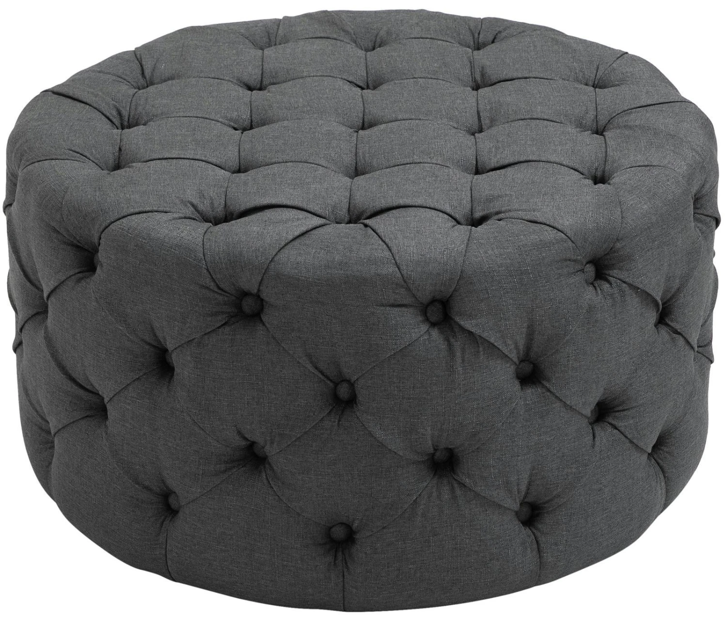 Sitzhocker Drancy Stoff M Dunkelgrau 3 Sitzhocker Drancy Stoff M Dunkelgrau – Bild 3