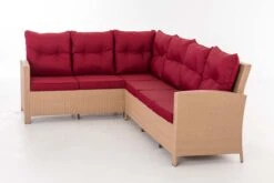 L Garnitur Bermeo Rubinrot Sand -CLP eb305f6a 375e 4f00 9c9f 3ab959be3ae3