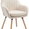 Stuhl Florian Stoff Natura (eiche) Creme