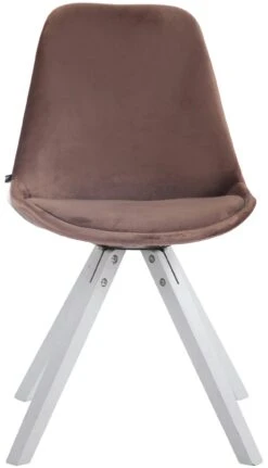 4er Set Stühle Toulouse Samt Square Weiß (eiche) Braun 13 4er Set Stühle Toulouse Samt Square Weiß (eiche) Braun -CLP ebb4a4fc 84f9 44d3 b4d6 61ba7b475e97