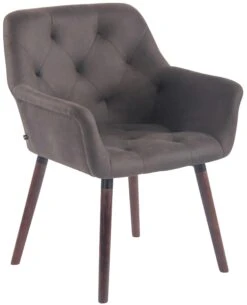 Esszimmerstuhl Wellington Kunstleder Walnuss Schwarz -CLP ed1c76f8 4c65 4ead 9d35 3e0dde6c3750