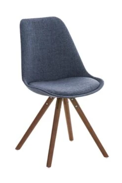 Stuhl Pegleg Stoff Rund Schwarz Blau -CLP f0d47f6b d796 4b02 81f5 fd013f178bde