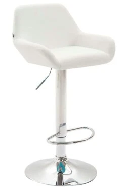 Barhocker Braga Kunstleder Chrom Braun -CLP f0f51911 99cc 441a 9620 cf20825fe86e