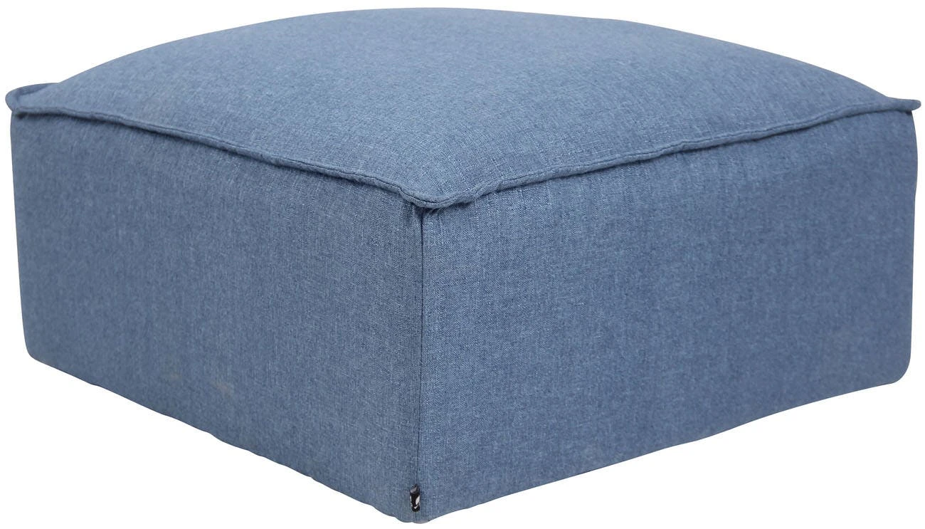 Hocker Nantes Stoff Blau 6 Hocker Nantes Stoff Blau – Bild 6