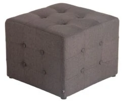 Sitzhocker Naila Samt Dunkelgrau 12 Sitzhocker Naila Samt Dunkelgrau -CLP f227098b 8875 4244 8e88 0db22525c683 1