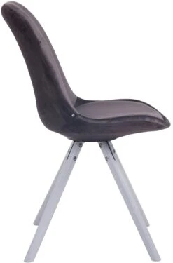 Besucherstuhl Toulouse Samt Rund Weiß Dunkelgrau 12 Besucherstuhl Toulouse Samt Rund Weiß Dunkelgrau -CLP f2842336 0ce6 47dd a320 b79b6ed45169