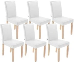 6er Set Esszimmerstuhl Ina Schwarz Weiß -CLP f38b7ea7 4b98 4963 a30f 36cb98bc7b0c