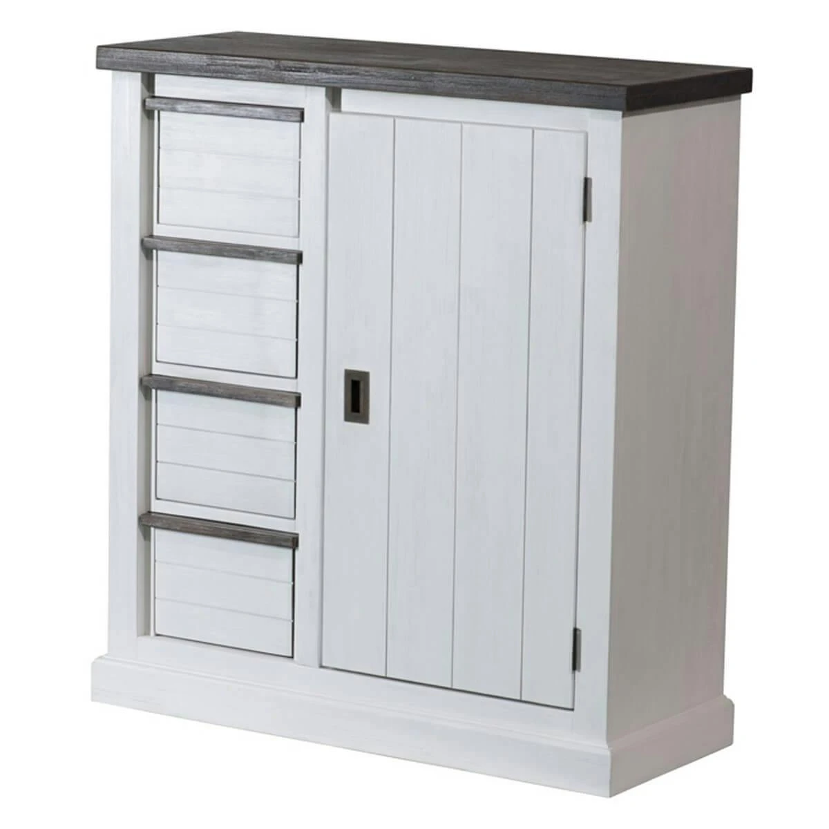 Kommode Lohja Weiß 5 Kommode Lohja Weiß – Bild 5