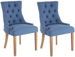 2er Set Esszimmerstuhl Aberdeen Stoff Antik-hell Dunkelgrau -CLP f5dfe0a8 9366 4eba 9ad6 e4a80ea093a3