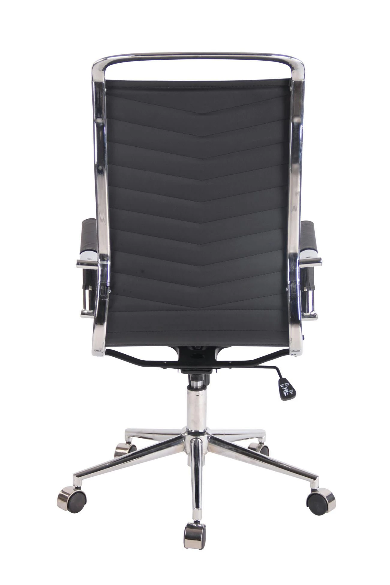 Bürostuhl Batley Kunstleder Schwarz 6 Bürostuhl Batley Kunstleder Schwarz – Bild 6