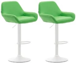 Barhocker Braga Kunstleder Chrom Grün 12 Barhocker Braga Kunstleder Chrom Grün -CLP f7d0863f 19ab 4079 af90 936a2459062f 1