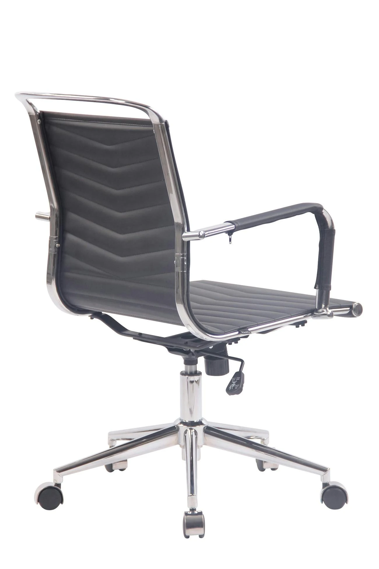 Bürostuhl Burnley Kunstleder Schwarz 6 Bürostuhl Burnley Kunstleder Schwarz – Bild 6