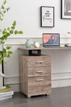 Schreibtisch Stockton Hellbraun -CLP fd00790d 5fe5 410f aa3b 386581c2bc98